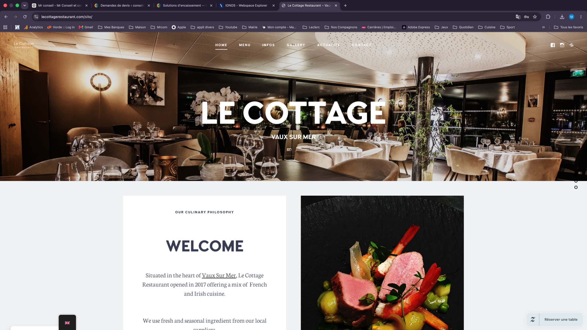 Le Cottage Restaurant